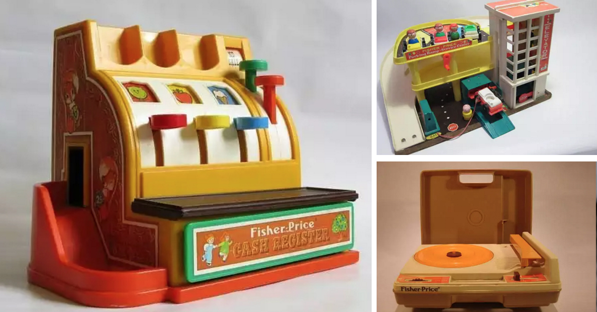 fisher price 80's toys