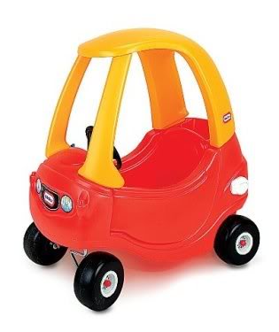 little tyke red car