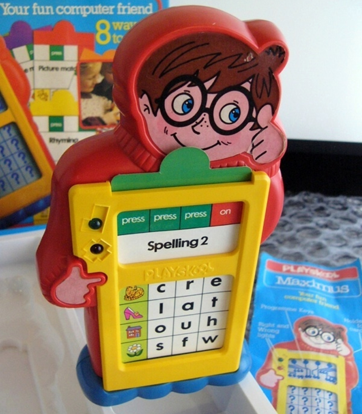 spelling electronic toys