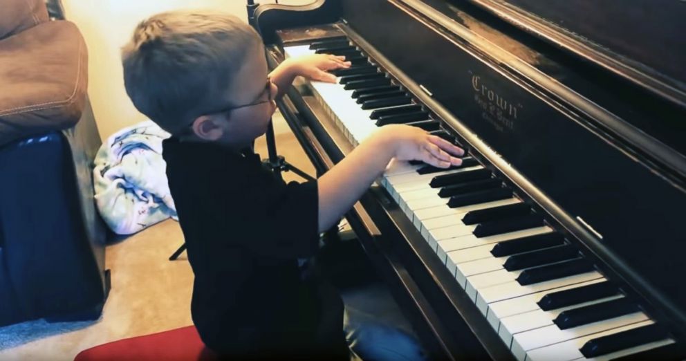 blind child piano prodigy